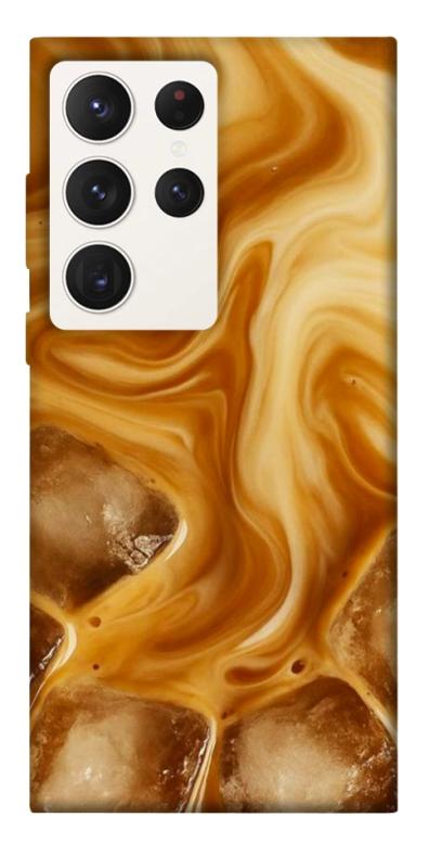 Чехол itsPrint Ice coffee для Samsung Galaxy S23 Ultra, еда, купить оптом с доставкой