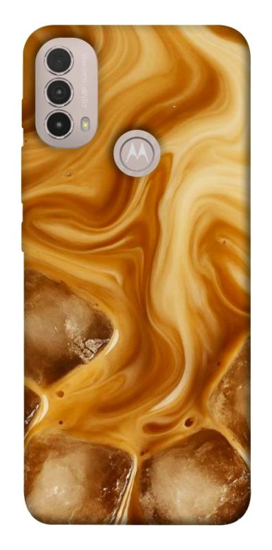 Чехол itsPrint Ice coffee для Motorola Moto E40, еда, купить оптом с доставкой