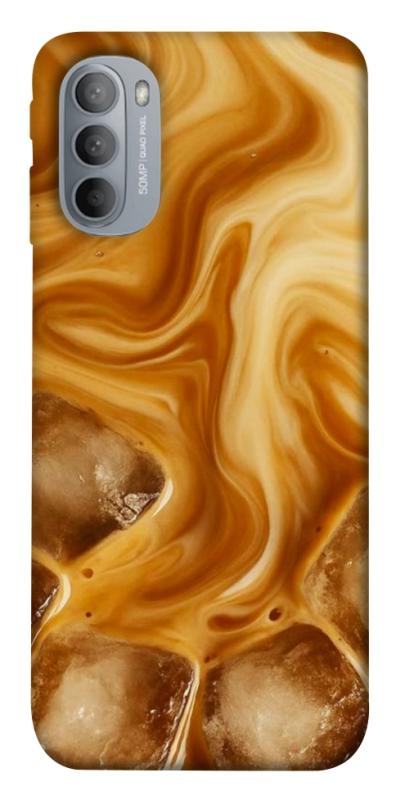 Чехол itsPrint Ice coffee для Motorola Moto G31, еда, купить оптом с доставкой