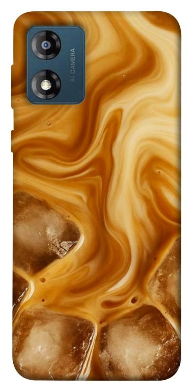 Чехол itsPrint Ice coffee для Motorola Moto E13, еда, купить оптом с доставкой