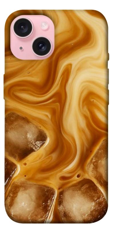 Чехол itsPrint Ice coffee для Apple iPhone 15 (6.1"), еда, купить оптом с доставкой