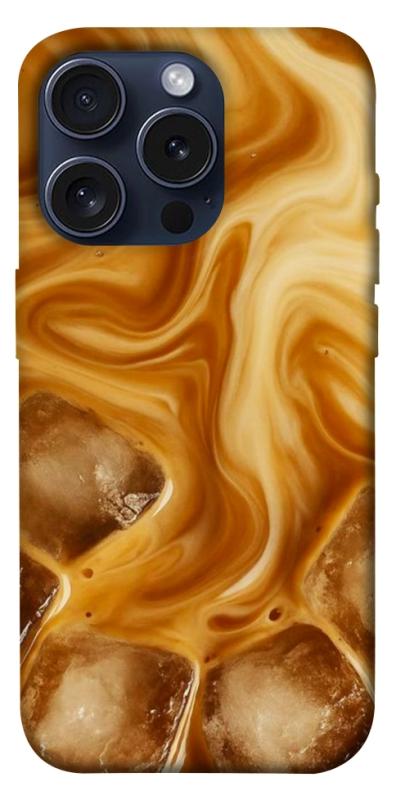 Чехол itsPrint Ice coffee для Apple iPhone 15 Pro (6.1"), еда, купить оптом с доставкой