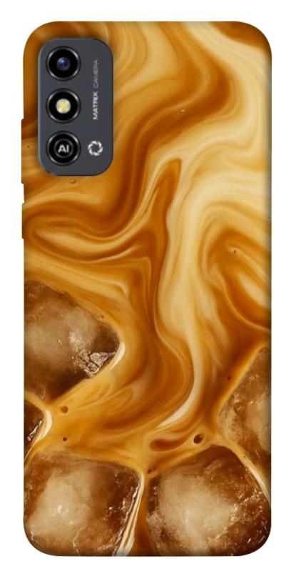 Чехол itsPrint Ice coffee для ZTE Blade A53, еда, купить оптом с доставкой