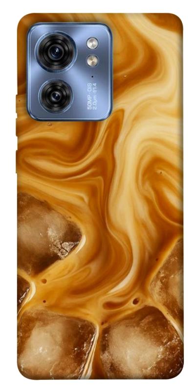 Чехол itsPrint Ice coffee для Motorola Edge 40, еда, купить оптом с доставкой