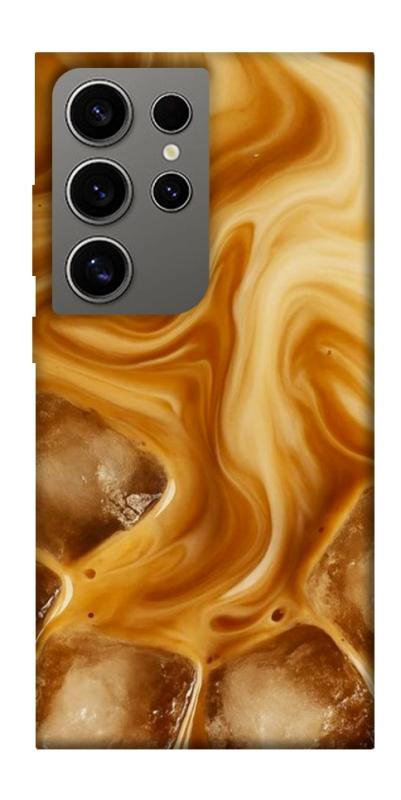 Чехол itsPrint Ice coffee для Samsung Galaxy S24 Ultra, еда, купить оптом с доставкой