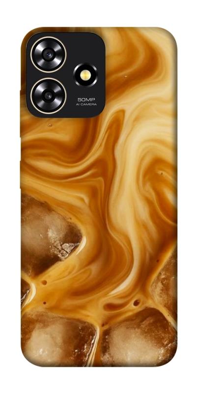 Чехол itsPrint Ice coffee для ZTE Blade A73 4G, еда, купить оптом с доставкой