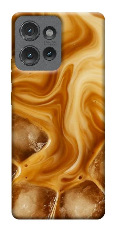 Чехол itsPrint Ice coffee для Motorola Edge 50, еда, купить оптом с доставкой