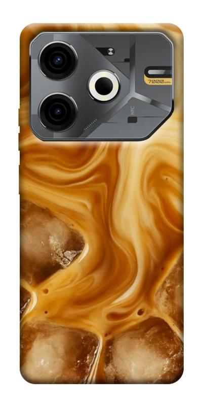 Чехол itsPrint Ice coffee для TECNO Pova 6 Neo (LI6), еда, купить оптом с доставкой