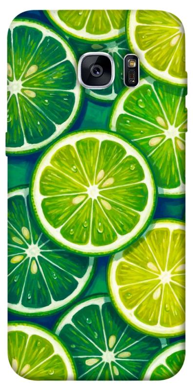 Чехол itsPrint Juicy lime для Samsung G935F Galaxy S7 Edge, еда, купить оптом с доставкой