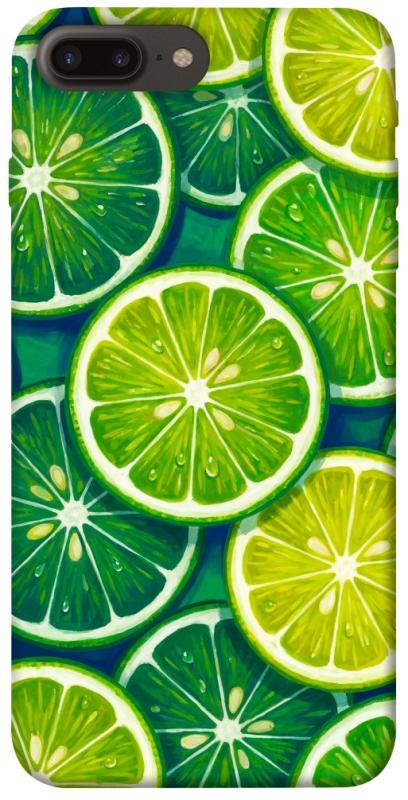 Чехол itsPrint Juicy lime для Apple iPhone 7 plus / 8 plus (5.5"), еда, купить оптом с доставкой