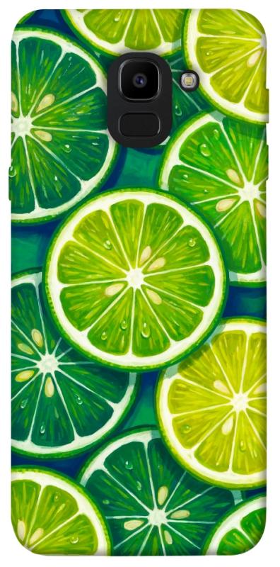 Чехол itsPrint Juicy lime для Samsung J600F Galaxy J6 (2018), еда, купить оптом с доставкой