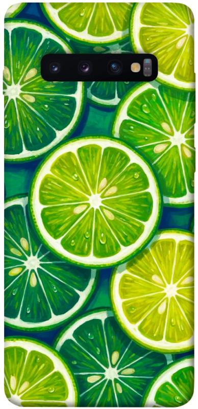 Чехол itsPrint Juicy lime для Samsung Galaxy S10+, еда, купить оптом с доставкой