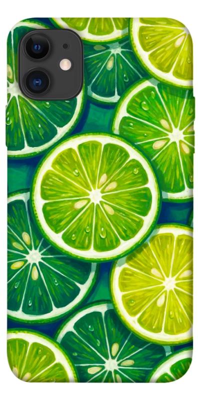 Чехол itsPrint Juicy lime для Apple iPhone 11 (6.1"), еда, купить оптом с доставкой