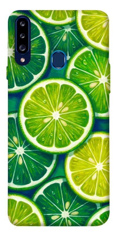 Чехол itsPrint Juicy lime для Samsung Galaxy A20s, еда, купить оптом с доставкой
