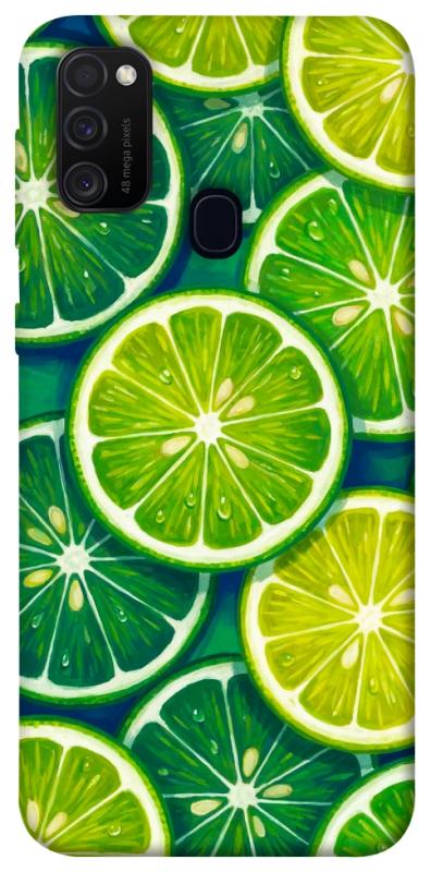 Чехол itsPrint Juicy lime для Samsung Galaxy M30s / M21, еда, купить оптом с доставкой