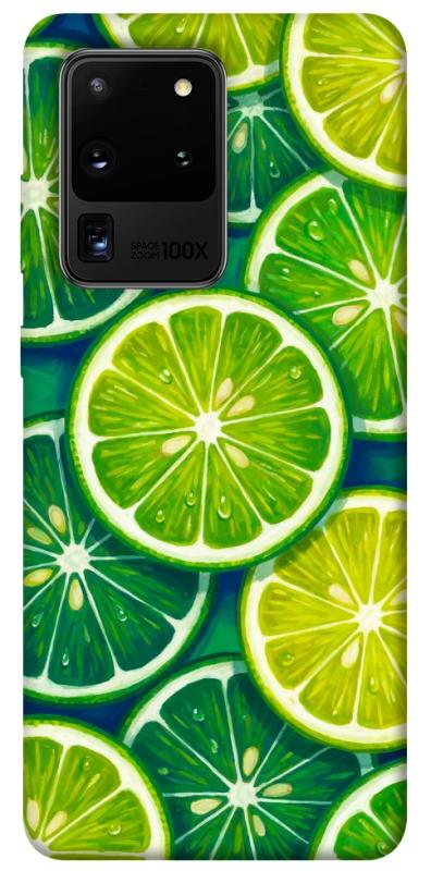 Чехол itsPrint Juicy lime для Samsung Galaxy S20 Ultra, еда, купить оптом с доставкой