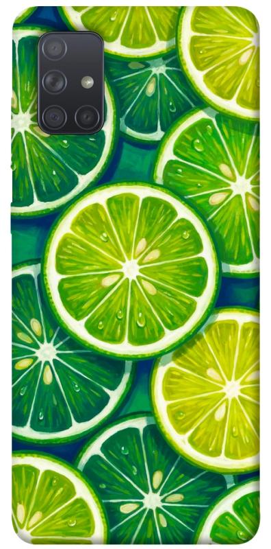 Чехол itsPrint Juicy lime для Samsung Galaxy A71, еда, купить оптом с доставкой