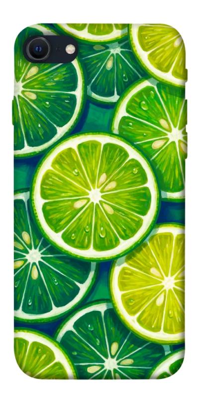 Чехол itsPrint Juicy lime для Apple iPhone SE (2020), еда, купить оптом с доставкой