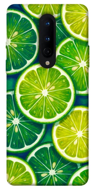 Чохол itsPrint Juicy lime для OnePlus 8, їжа, купити оптом з доставкою