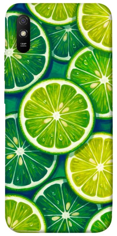 Чехол itsPrint Juicy lime для Xiaomi Redmi 9A, еда, купить оптом с доставкой