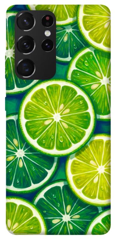 Чехол itsPrint Juicy lime для Samsung Galaxy S21 Ultra, еда, купить оптом с доставкой