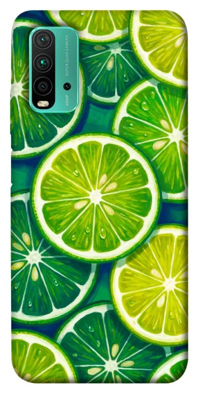 Чехол itsPrint Juicy lime для Xiaomi Redmi Note 9 4G / Redmi 9 Power / Redmi 9T, еда, купить оптом с доставкой