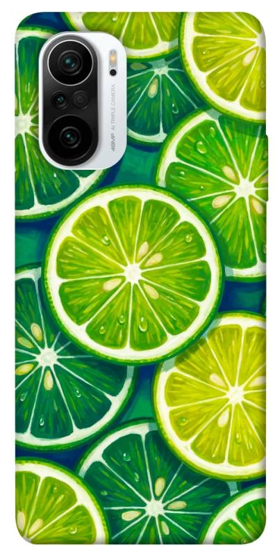 Чехол itsPrint Juicy lime для Xiaomi Redmi K40 / K40 Pro / K40 Pro+ / Poco F3, еда, купить оптом с доставкой