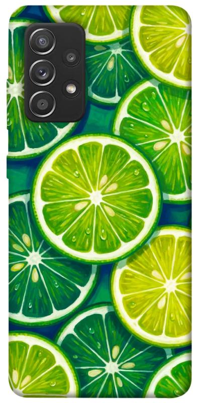 Чехол itsPrint Juicy lime для Samsung Galaxy A52 4G / A52 5G, еда, купить оптом с доставкой
