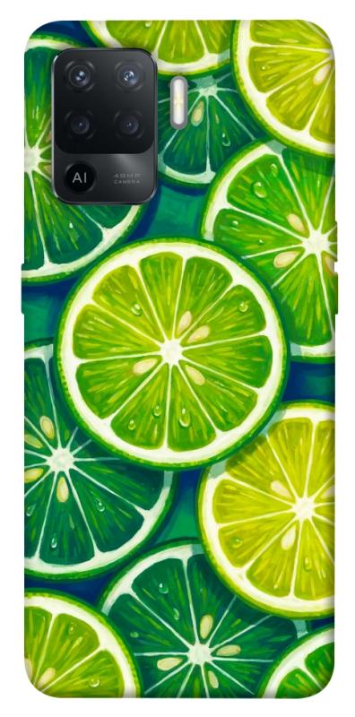 Чехол itsPrint Juicy lime для Oppo Reno 5 Lite, еда, купить оптом с доставкой