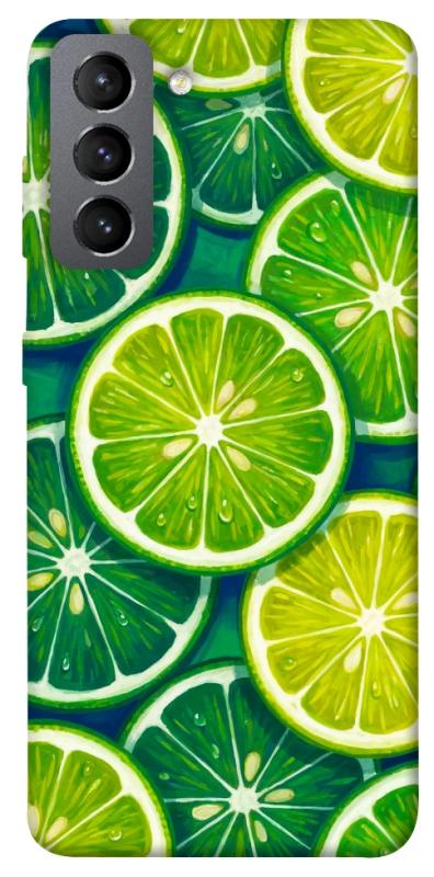 Чехол itsPrint Juicy lime для Samsung Galaxy S21 FE, еда, купить оптом с доставкой