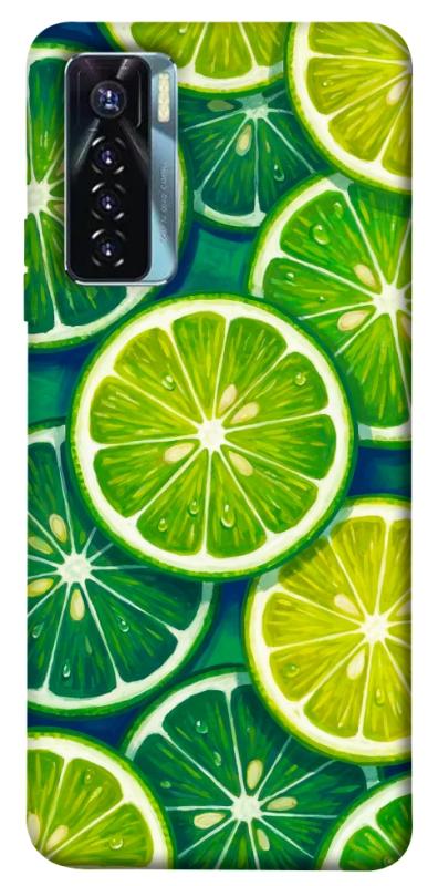 Чехол itsPrint Juicy lime для TECNO Camon 17 Pro, еда, купить оптом с доставкой