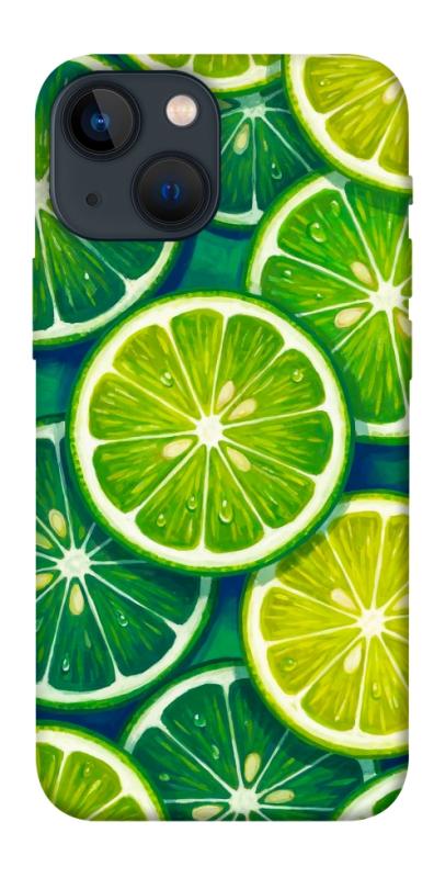 Чехол itsPrint Juicy lime для Apple iPhone 13 mini (5.4"), еда, купить оптом с доставкой