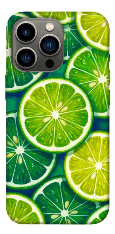 Чехол itsPrint Juicy lime для Apple iPhone 13 Pro (6.1"), еда, купить оптом с доставкой