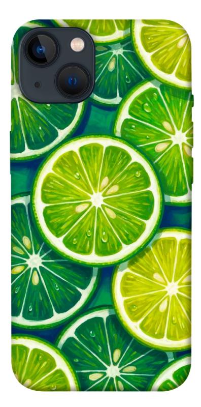 Чехол itsPrint Juicy lime для Apple iPhone 13 (6.1"), еда, купить оптом с доставкой