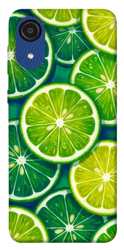 Чехол itsPrint Juicy lime для Samsung Galaxy A03 Core, еда, купить оптом с доставкой