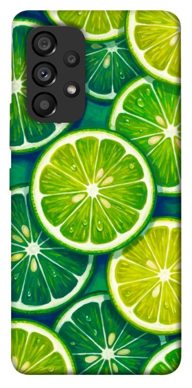 Чехол itsPrint Juicy lime для Samsung Galaxy A53 5G, еда, купить оптом с доставкой