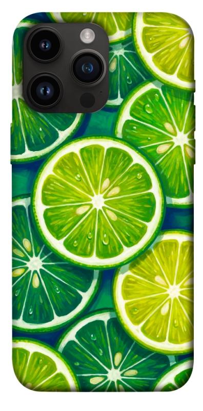 Чехол itsPrint Juicy lime для Apple iPhone 14 Pro Max (6.7"), еда, купить оптом с доставкой