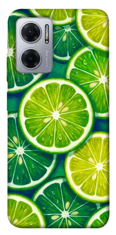 Чехол itsPrint Juicy lime для Xiaomi Redmi Note 11E, еда, купить оптом с доставкой