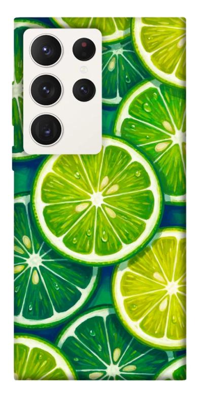 Чехол itsPrint Juicy lime для Samsung Galaxy S23 Ultra, еда, купить оптом с доставкой