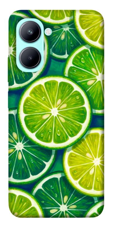 Чехол itsPrint Juicy lime для Realme C33, еда, купить оптом с доставкой