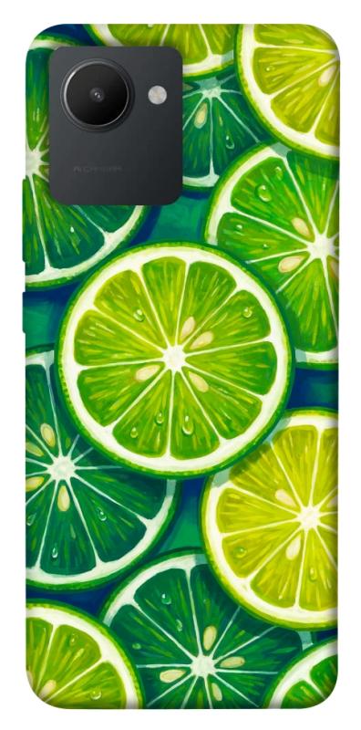 Чехол itsPrint Juicy lime для Realme C30, еда, купить оптом с доставкой