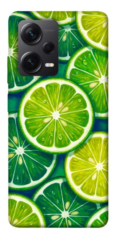 Чехол itsPrint Juicy lime для Xiaomi Redmi Note 12 Pro+ 5G, еда, купить оптом с доставкой