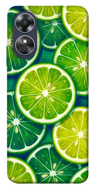 Чехол itsPrint Juicy lime для Oppo A17, еда, купить оптом с доставкой