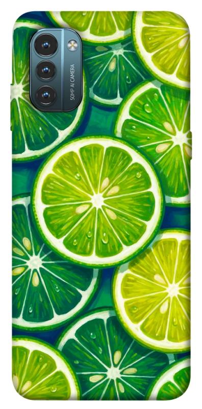 Чехол itsPrint Juicy lime для Nokia G21, еда, купить оптом с доставкой