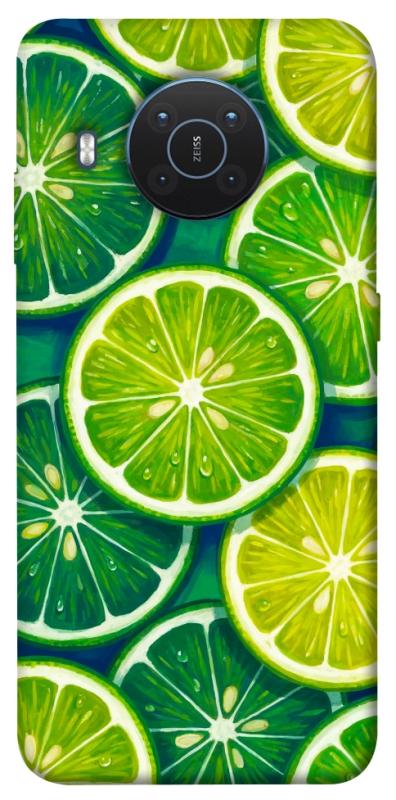 Чехол itsPrint Juicy lime для Nokia X10 / X20, еда, купить оптом с доставкой