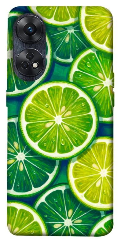 Чехол itsPrint Juicy lime для Oppo Reno 8 T 4G, еда, купить оптом с доставкой