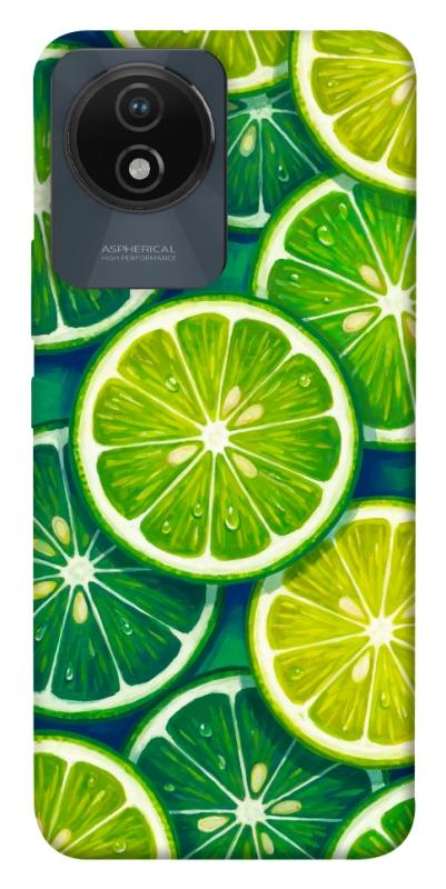 Чехол itsPrint Juicy lime для Vivo Y02, еда, купить оптом с доставкой
