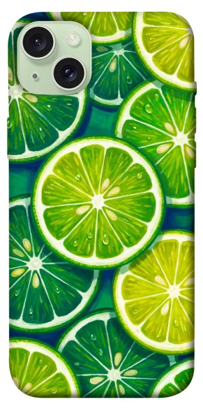 Чехол itsPrint Juicy lime для Apple iPhone 15 Plus (6.7"), еда, купить оптом с доставкой