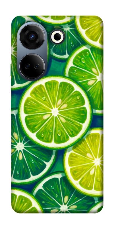 Чехол itsPrint Juicy lime для TECNO Camon 20 Pro (CK7n), еда, купить оптом с доставкой