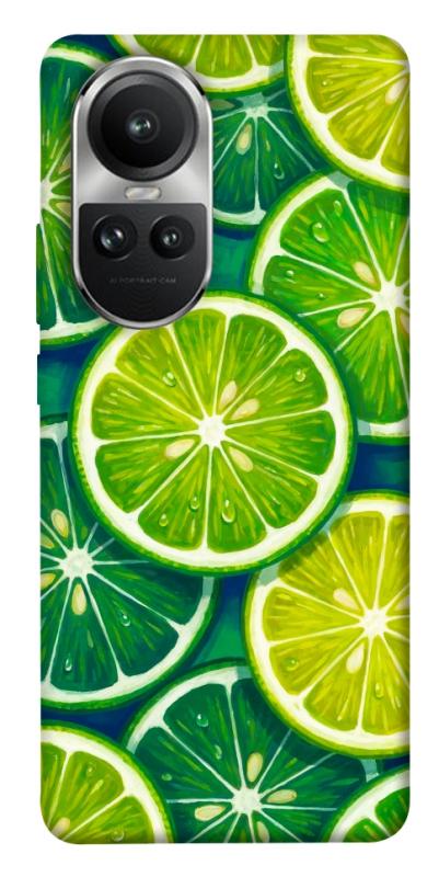 Чехол itsPrint Juicy lime для Oppo Reno 10, еда, купить оптом с доставкой